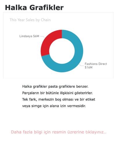 Power BI Halka Grafiği